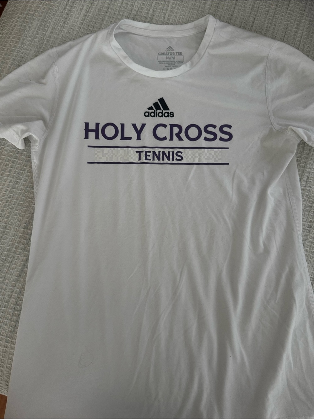 Holy cross tennis t shirt
